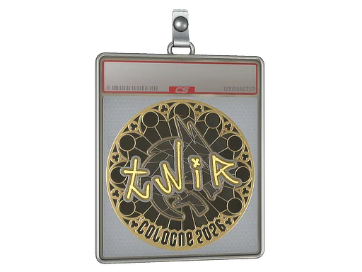 Placa de Adesivo | tN1R (Dourado) | Colônia 2026