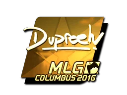 印花 | dupreeh（金色）| 2016年 MLG 哥伦布锦标赛