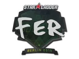 Aufkleber | fer | Berlin 2019