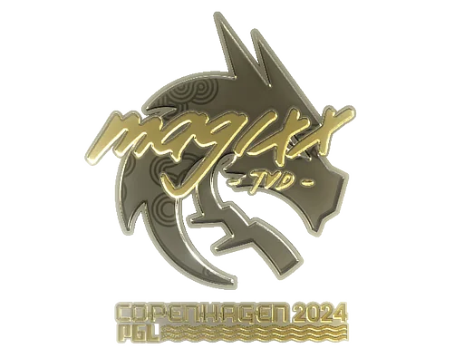 Adesivo | magixx (Dourado) | Copenhague 2024