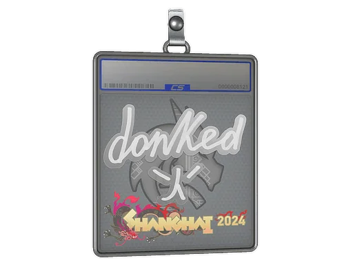 Placa de Adesivo | donk | Xangai 2024