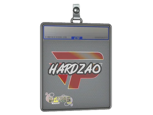 Placa de Adesivo | hardzao | Paris 2023