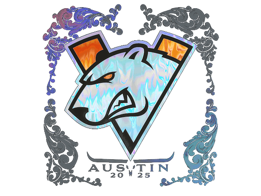 Klistermärke | Virtus.Pro (holo) | Austin 2025