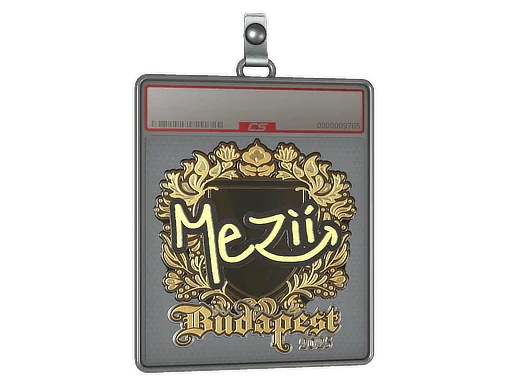 Aufkleberhülle | mezii (Gold) | Budapest 2025