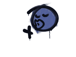 Sealed Graffiti | Smooch (SWAT Blue)