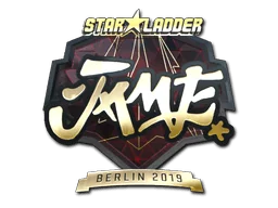 印花 | Jame（金色）| 2019年柏林锦标赛