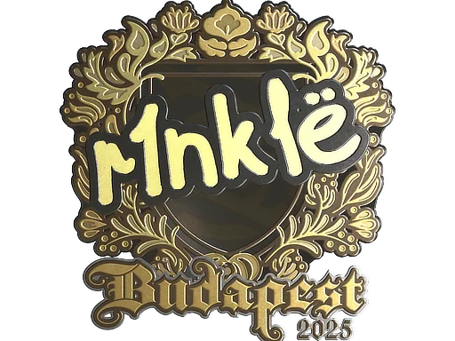印花 | r1nkle（金色）| 2025年布达佩斯锦标赛