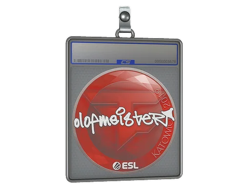 Placa de pegatinas | olofmeister | Katowice 2019