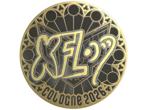 印花 | xfl0ud (金色) | 2026年科隆锦标赛