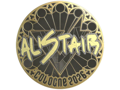 印花 | aliStair (金色) | 2026年科隆锦标赛