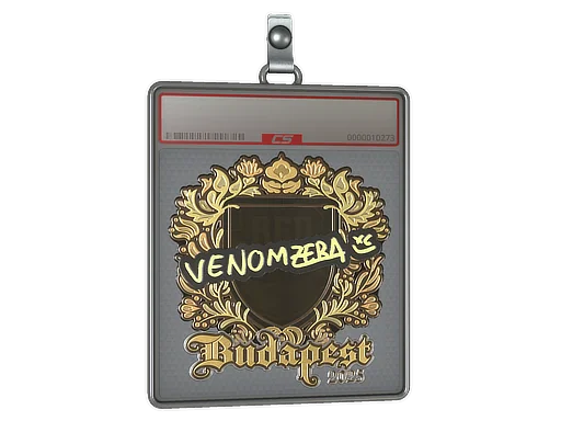印花板 | venomzera（金色）| 2025年布达佩斯锦标赛