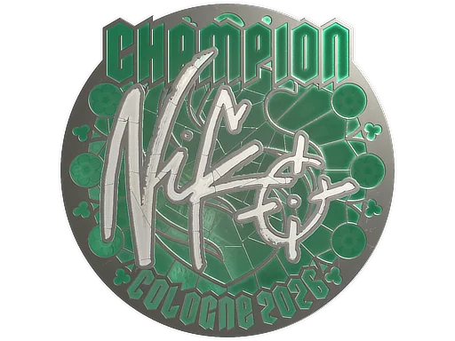 印花 | NiKo (闪亮，冠军) | 2026年科隆锦标赛