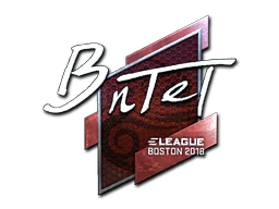 Naklejka | BnTeT (foliowana) | Boston 2018