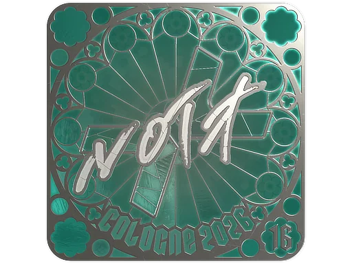 Aufkleber | nota (Glanz, Endplatzierung) | Köln 2026