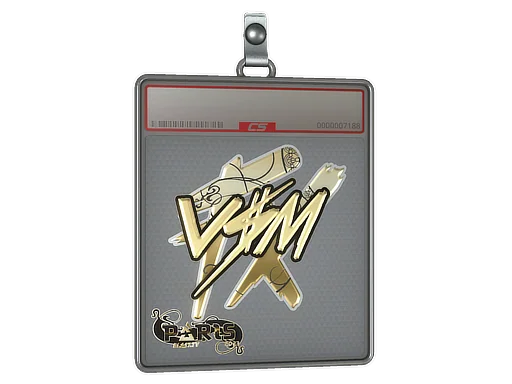 印花板 | v$m（金色）| 2023年巴黎锦标赛