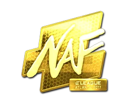 Sticker | NAF (Gold) | Atlanta 2017