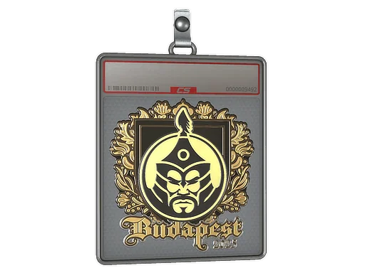 印花板 | The MongolZ（金色）| 2025年布达佩斯锦标赛