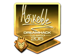 Sticker | Maikelele (Gold) | Cluj-Napoca 2015