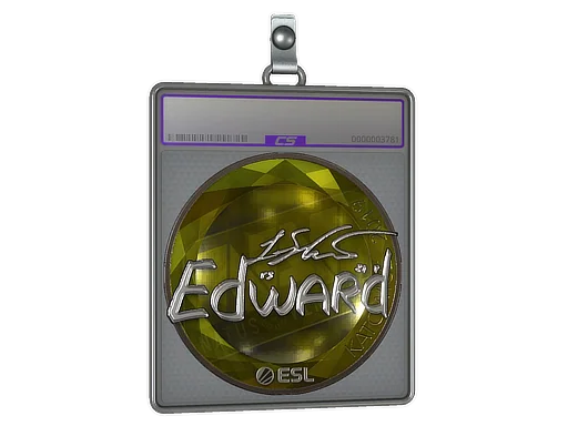 Placa de Adesivo | Edward (Brilhante) | Katowice 2019