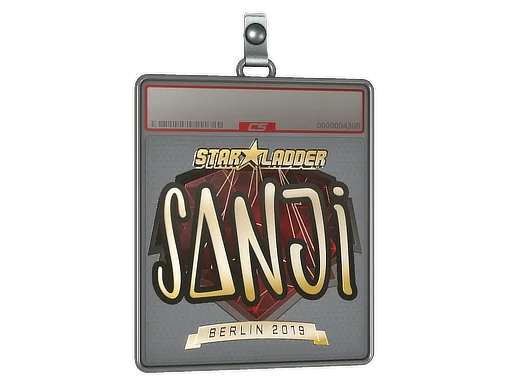 印花板 | SANJI（金色）| 2019年柏林锦标赛