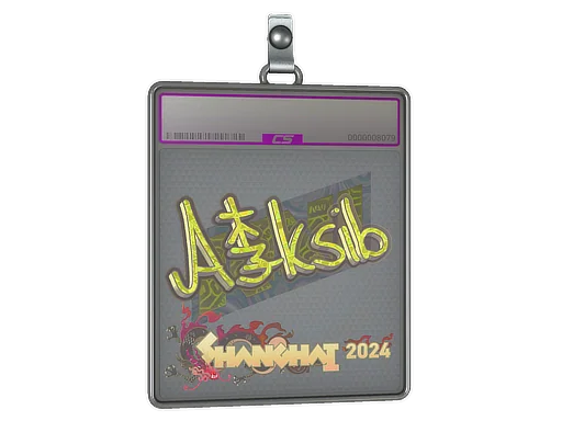 Klistermärkesfodral | Aleksib (holo) | Shanghai 2024