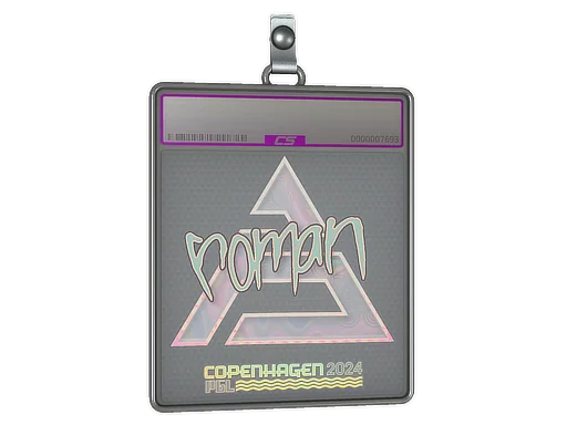 Sticker Slab | roman (Holo) | Copenhagen 2024