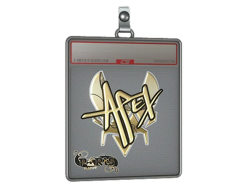 Placa de Adesivo | apEX (Dourado) | Paris 2023