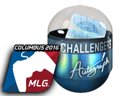 亲笔签名胶囊 | Challengers（闪亮）| 2016年 MLG 哥伦布锦标赛