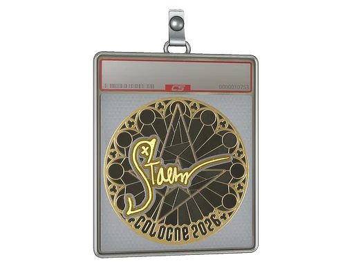 Sticker Slab | Staehr (Gold) | Cologne 2026 | SkinSniper