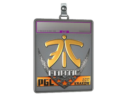 Sticker Slab | Fnatic (Foil) | Krakow 2017