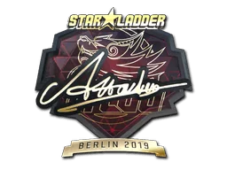 印花 | Attacker（金色）| 2019年柏林锦标赛