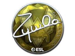 Aufkleber | ZywOo (Glanz) | Kattowitz 2019