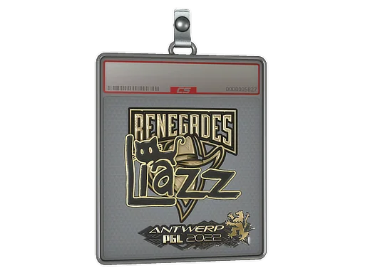 Aufkleberhülle | Liazz (Gold) | Antwerpen 2022