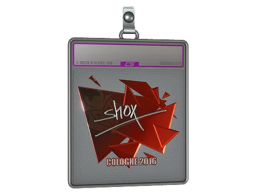 Klistermärkesfodral | shox (Foil) | Cologne 2016