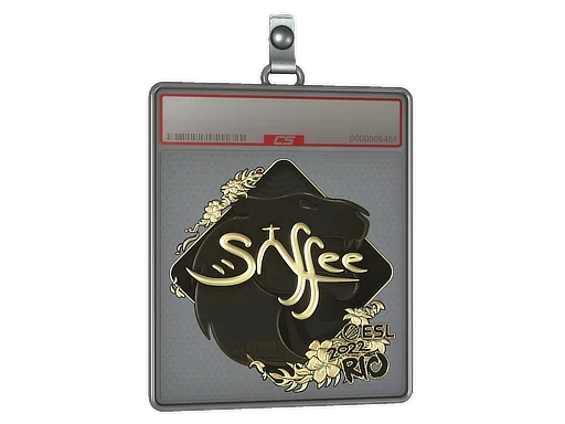 Sticker Slab | saffee (Gold) | Rio 2022
