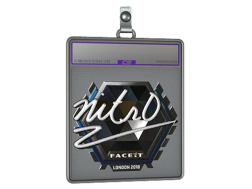 Placa de Adesivo | nitr0 (Brilhante) | Londres 2018