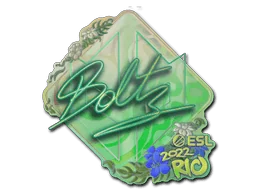 Aufkleber | boltz (Holo) | Rio 2022