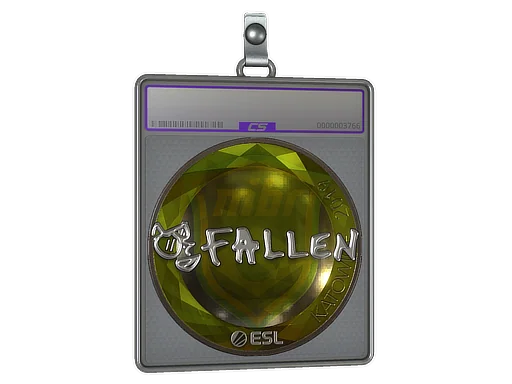 Placa de Adesivo | FalleN (Brilhante) | Katowice 2019