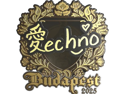 Adesivo | Techno4K (Dourado) | Budapeste 2025