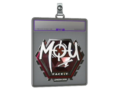 Placa de Adesivo | mou (Brilhante) | Londres 2018