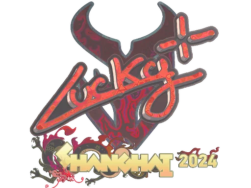 Adesivo | Lucky (Holográfico) | Xangai 2024