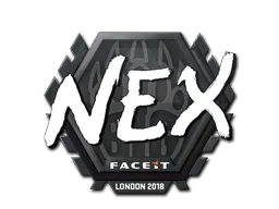 Klistermärke | nex | London 2018