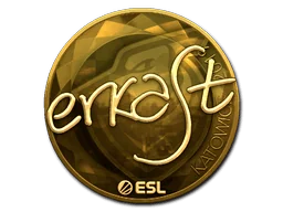 Aufkleber | erkaSt (Gold) | Kattowitz 2019