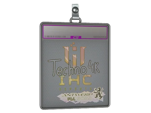 Sticker Slab | Techno4K (Holo) | Antwerp 2022