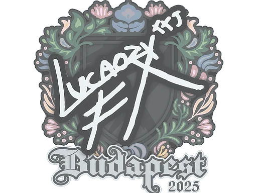 Klistermärke | Lucaozy | Budapest 2025