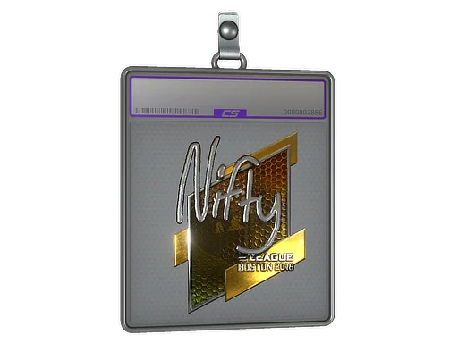 Aufkleberhülle | Nifty (Glanz) | Boston 2018