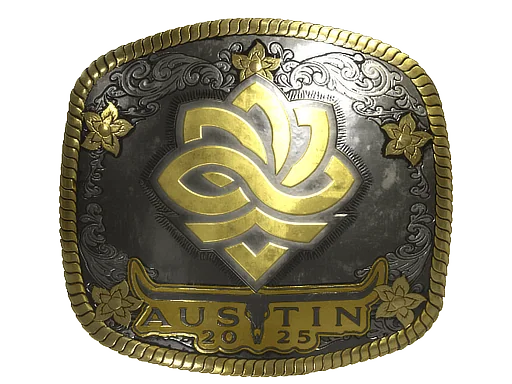 Pegatina | Legacy (dorada) | Austin 2025