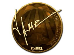 Klistermärke | Jame (Guld) | Katowice 2019