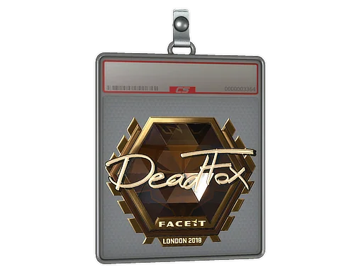 印花板 | DeadFox（金色）| 2018年伦敦锦标赛