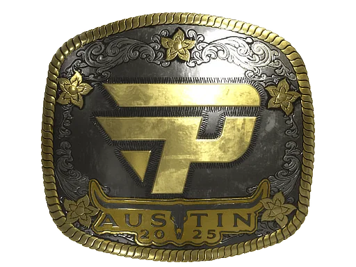 Adesivo | paiN Gaming (Dourado) | Austin 2025